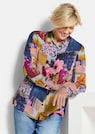 Hemdbluse aus Viskose im Mustermix thumbnail 4