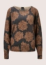 Pull en cachemire à imprimé floral all-over thumbnail 6