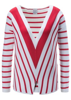 Gestreifter Strickpullover thumbnail 1