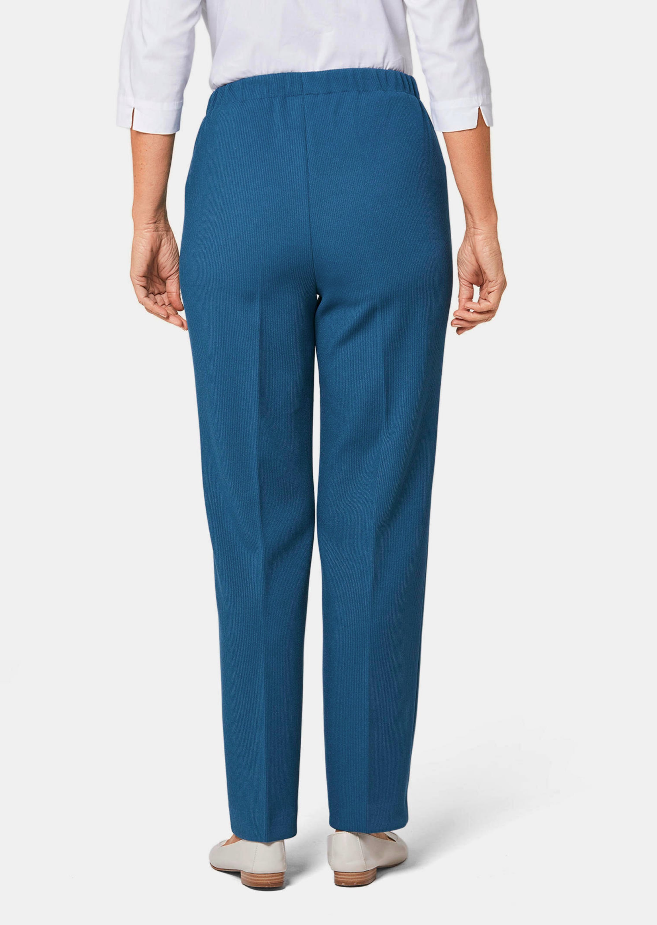 Pantalon à côtes - bleu - Gr. 275 de Goldner Fashion