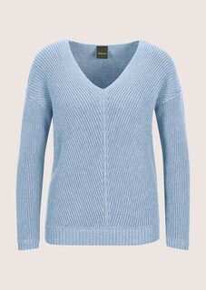 Pull manches longues col V thumbnail 6
