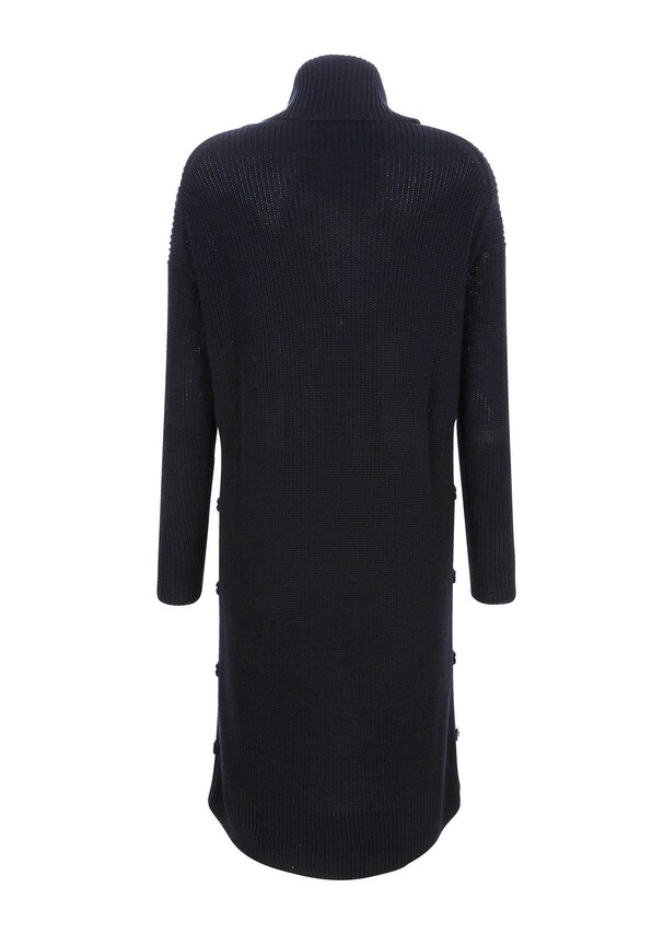 Strickkleid mit dekorativen Knöpfen 5