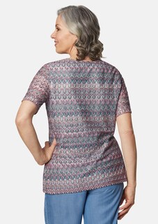 Komfortables Shirt mit effektvollem Ausschnitt thumbnail 3
