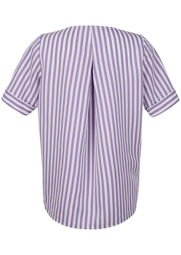 Streifenbluse mit Halbarm 6