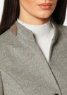 Wool blazer with stand-up collar thumbnail 5