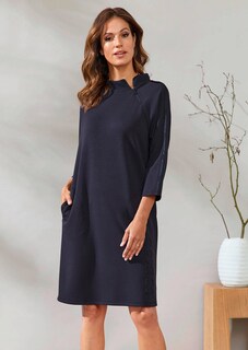 Sweatkleid mit Stehkragen thumbnail 5
