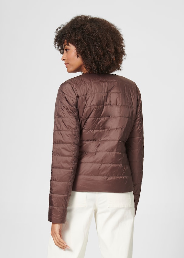 Quilted reversible jacket with padding 2