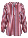 Bluse mit verschiedenfarbenen Streifen thumbnail 7