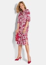 Hemdblusenkleid mit Blätterprint thumbnail 4