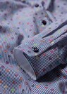 Interessant gestreepte blouse met extra print thumbnail 4