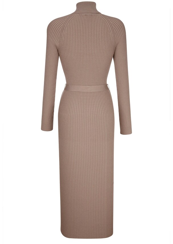 Strickkleid mir abnehmbarem Bindegürtel 6