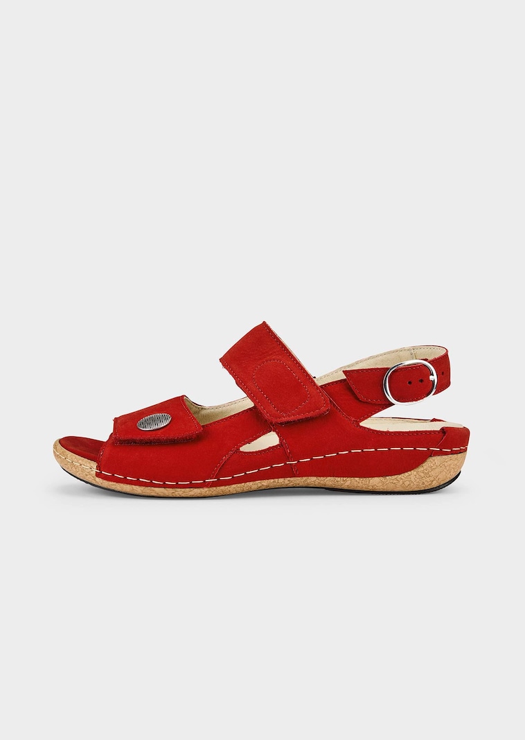 Sandalen van echt leer