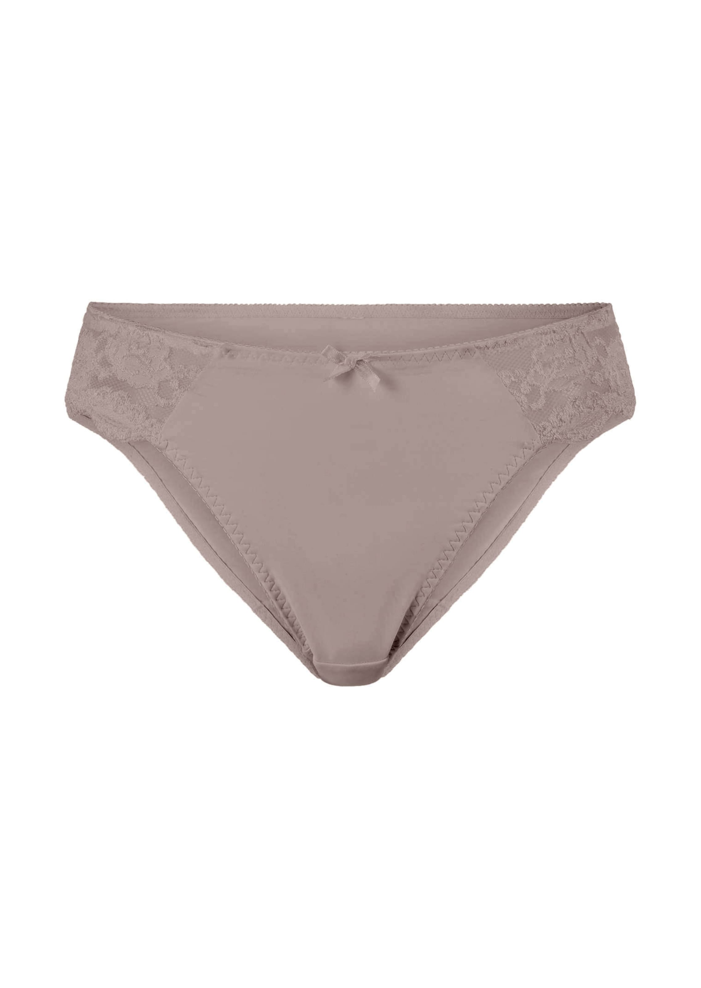 Slip taille basse féminin en dentelle