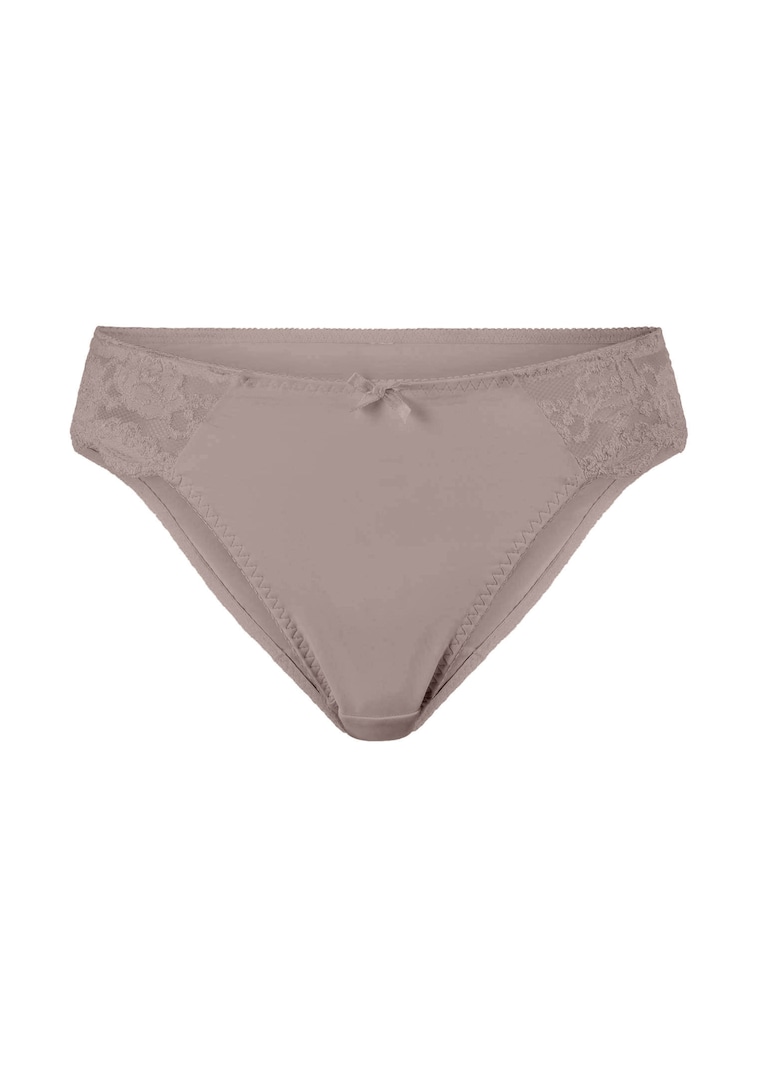 Slip taille basse féminin en dentelle