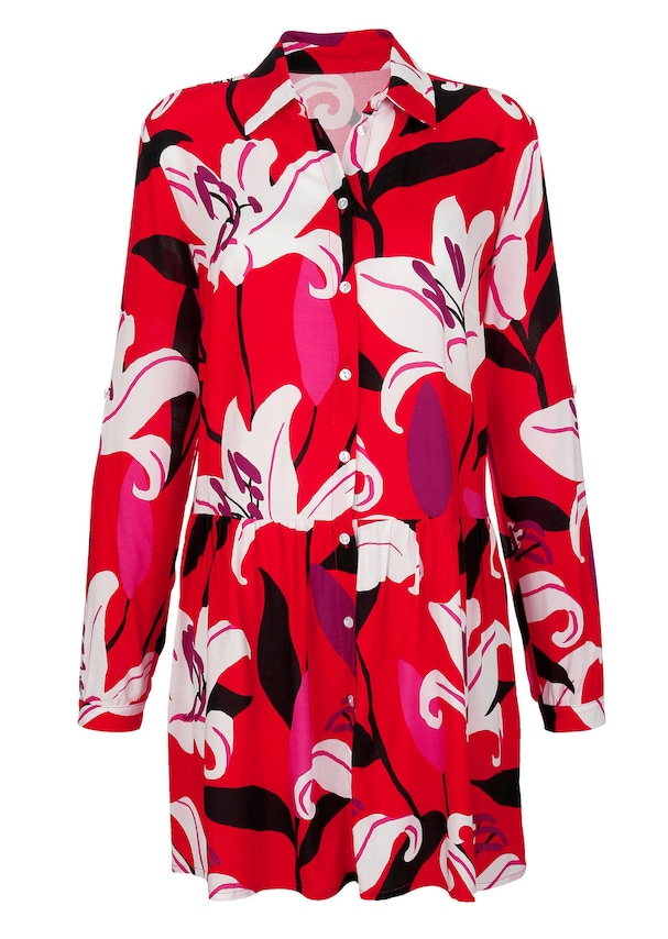 Bluse mit Hemdkragen 4