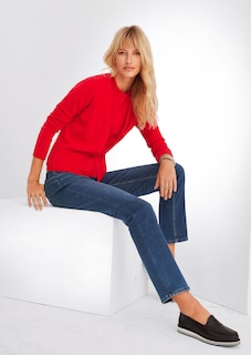 Zeitloses Twinset aus Schurwoll-Kaschmir-Mix thumbnail 7