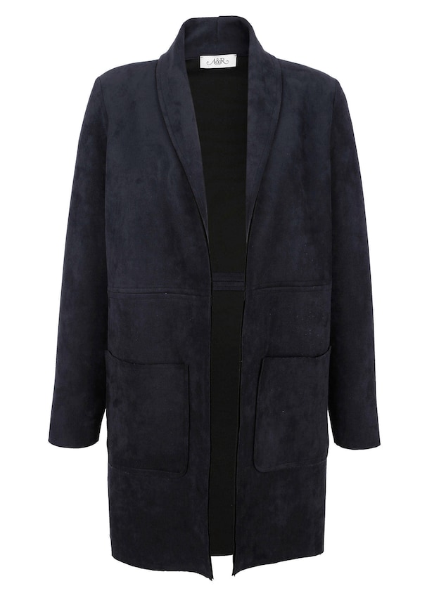 Jacke in Veloursleder-Optik 2