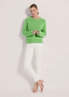 Cashmere jumper with 3/4 sleeves thumbnail 2