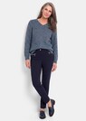 Tricot pullover met naadloze V-hals thumbnail 2