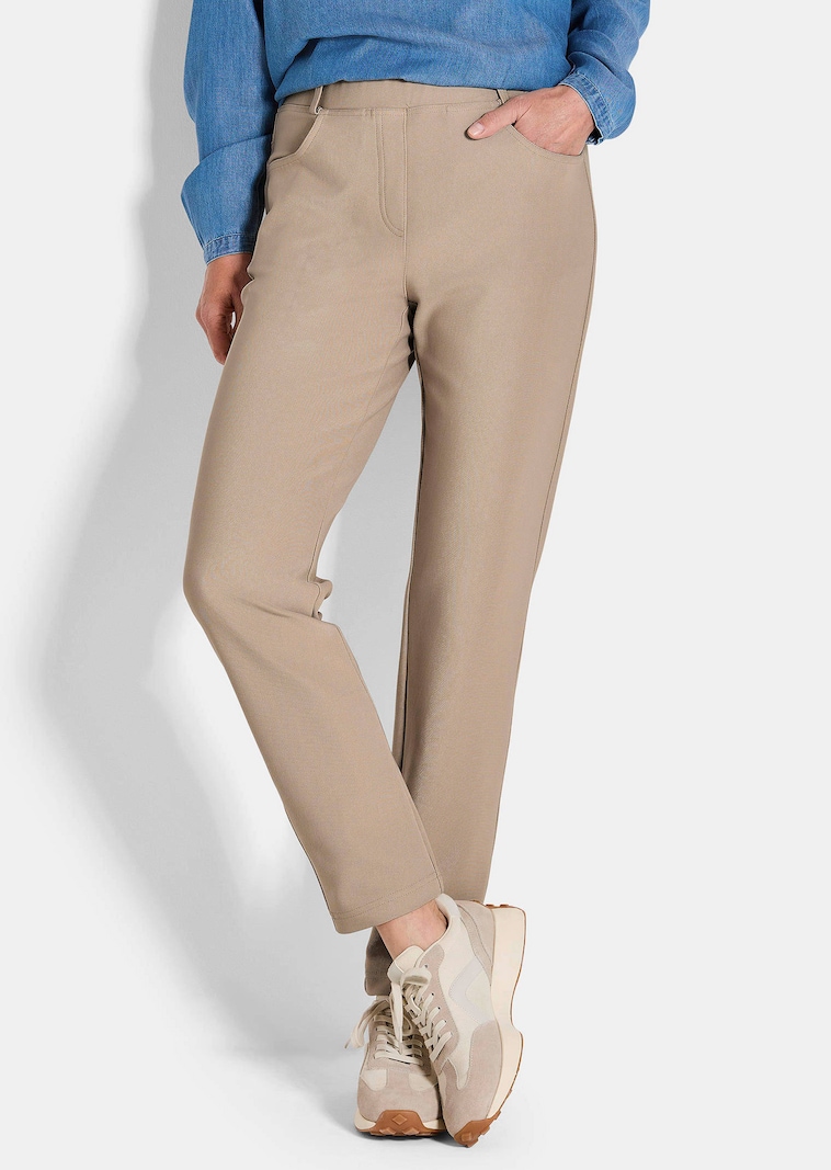 Pantalon LOUISA en tissu sergé