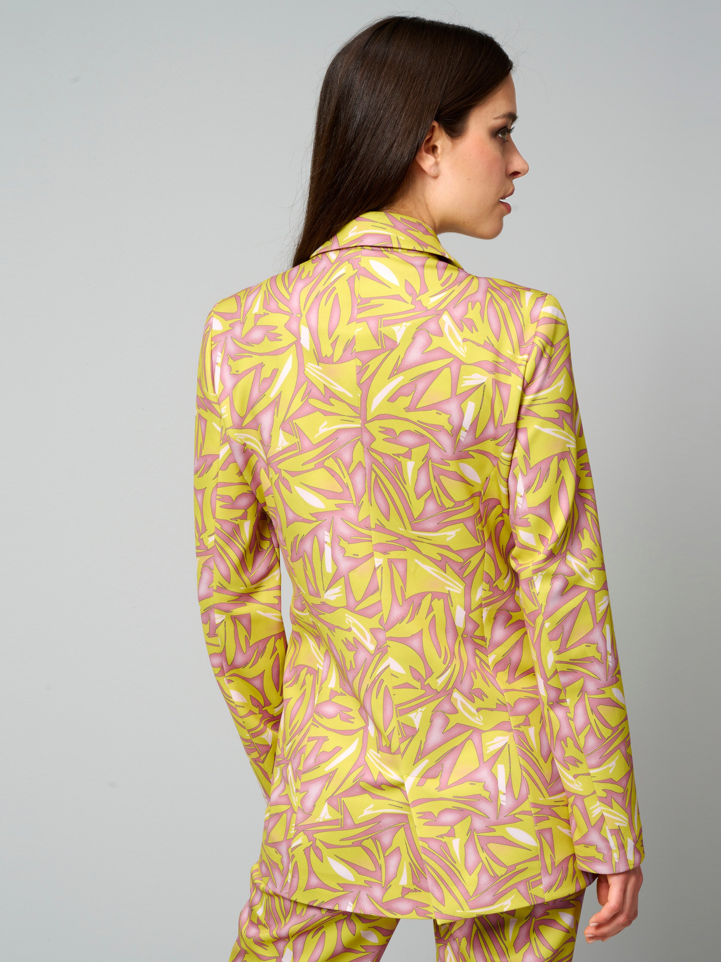 Blazer mit grafischem Print 2
