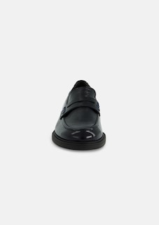 Slipper aus Leder in Knautsch-Lackoptik thumbnail 2