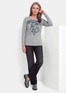 Langarmshirt mit Glitzersteinen thumbnail 4