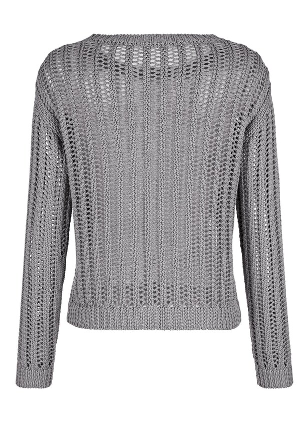 Pullover mit Lochstrickmuster 6