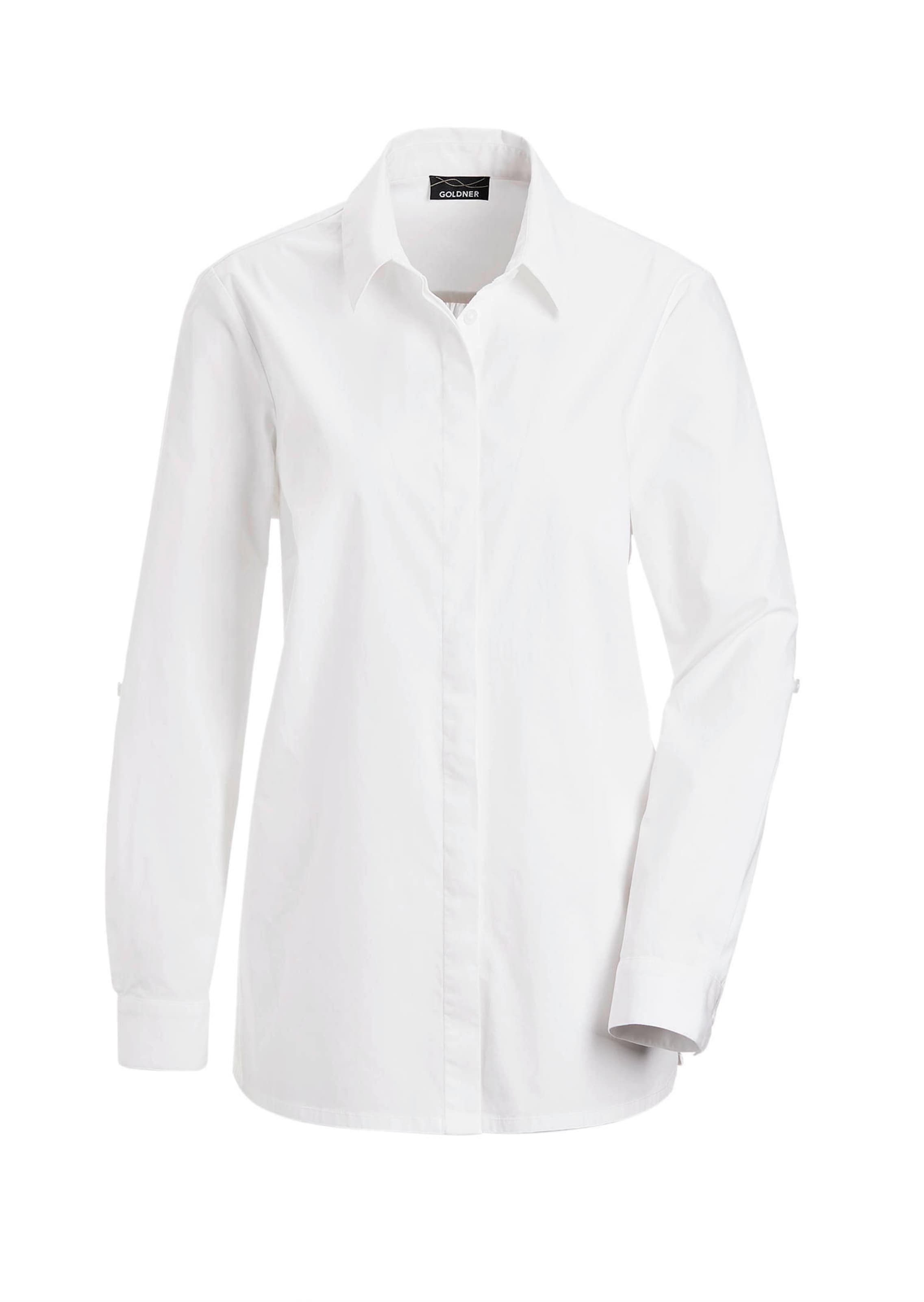 Blouse classique avec manches à retrousser