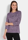 Functioneel shirt met glittermotief thumbnail 3