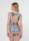 Swimming costume with elegant print thumbnail 3