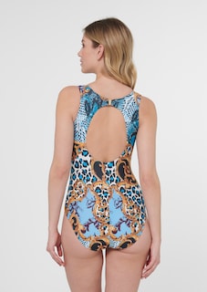 Swimming costume with elegant print thumbnail 3