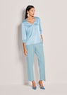 Blouse en soie stretch avec encolure en V thumbnail 2