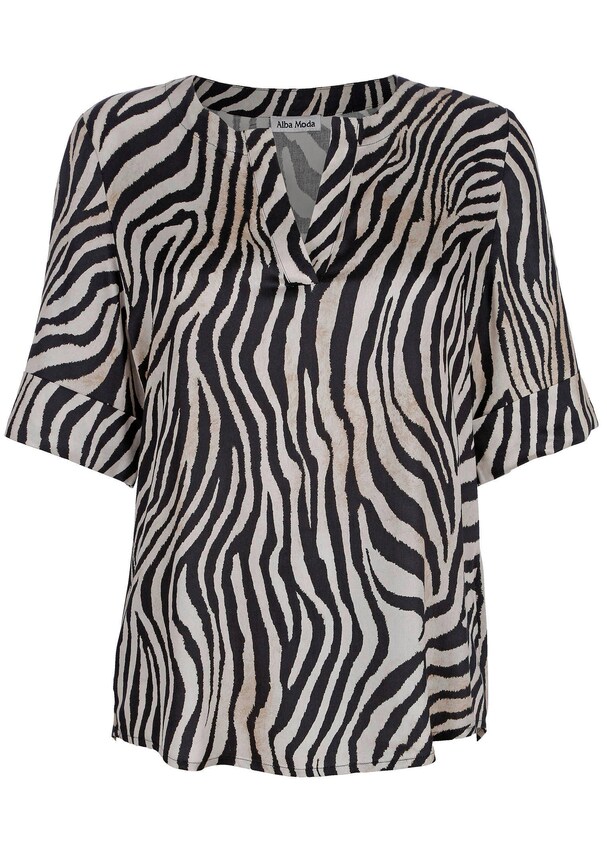 Bluse im Animal-Dessin 4