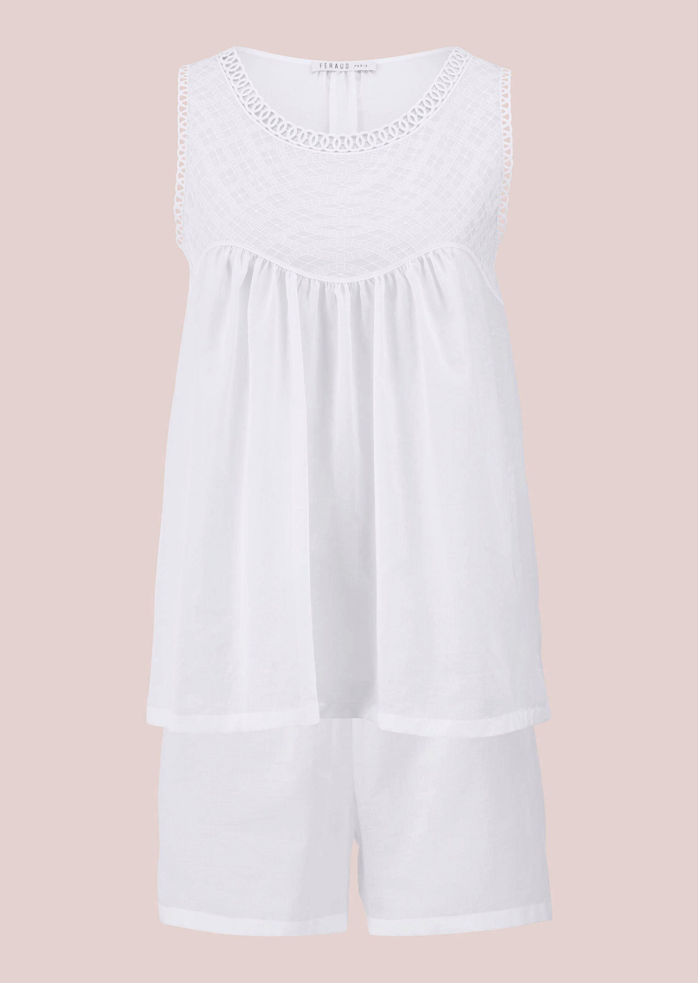 Shorty-Set aus Babydoll und kurzer Hose