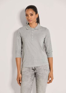Poloshirt mit verziertem Kragen thumbnail 1
