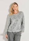 Sweatshirt met glamoureuze touch thumbnail 1