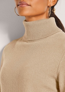Kaschmirpullover mit Rollkragen thumbnail 6