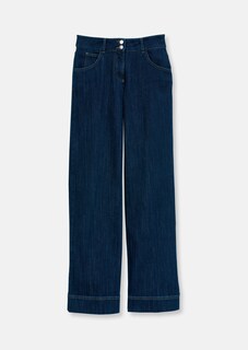 Weite Jeans mit Knöpfen thumbnail 6