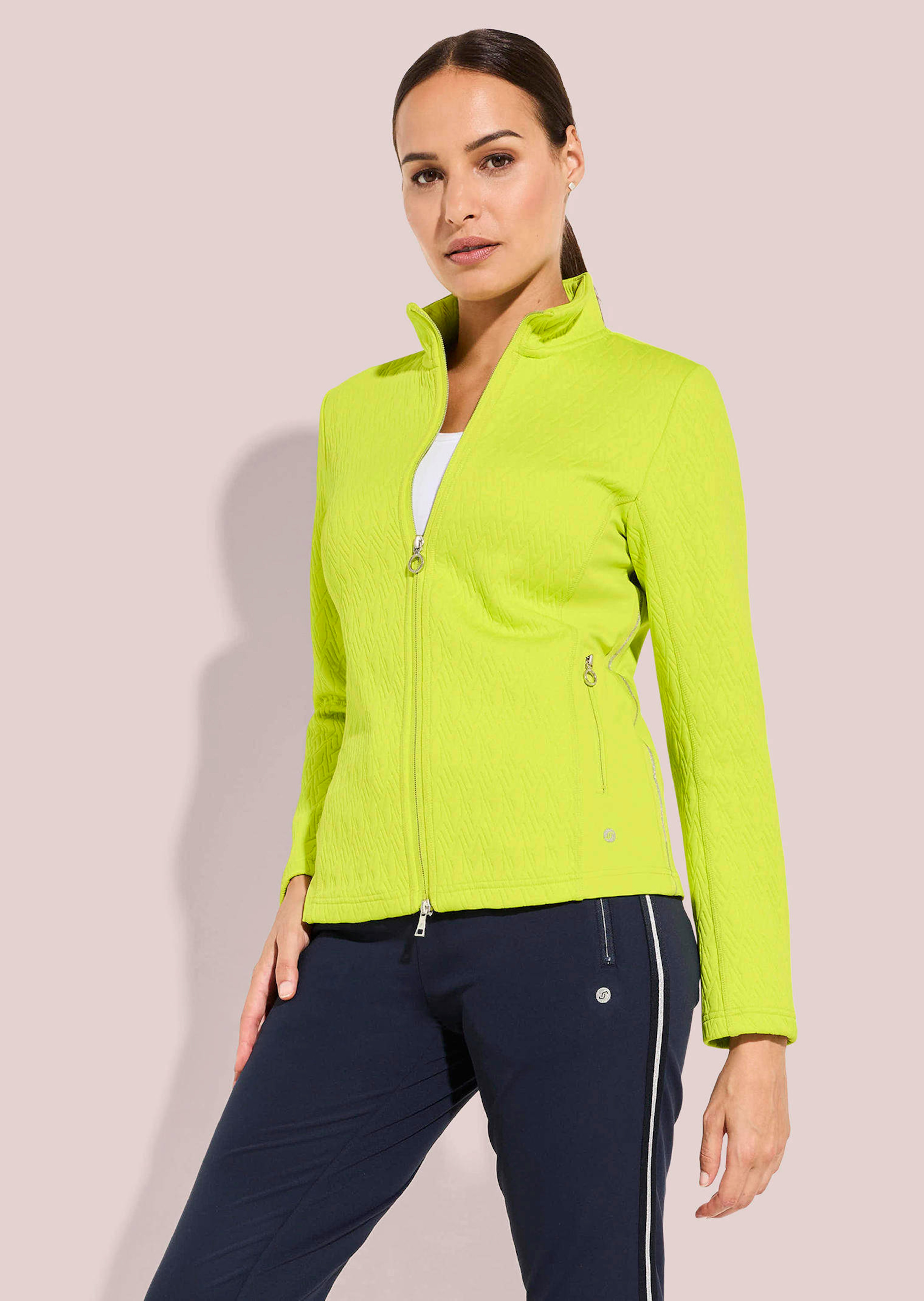 Freizeitjacke mit Reißverschlusstaschen