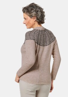 Pullover in moderner Norwegeroptik thumbnail 3