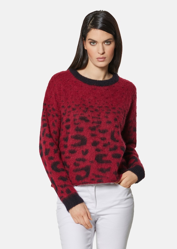 Jumper with leo pattern