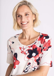 T-shirt en jersey de coton et Modal thumbnail 4