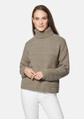 Rollkragen-Pullover mit dezenten Strickdetails thumbnail 1