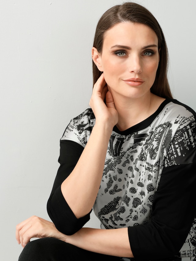 Shirt mit platziertem Druck 3