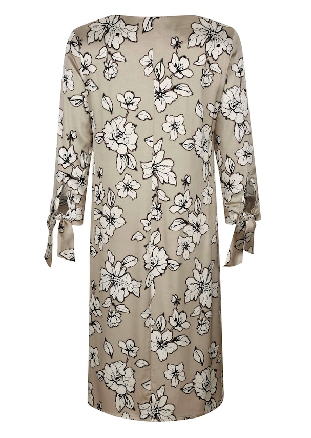 Kleid mit Bindebanddetails am Arm 4