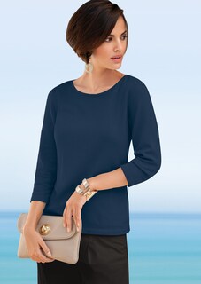 Pull en tricot à encolure bateau thumbnail 2