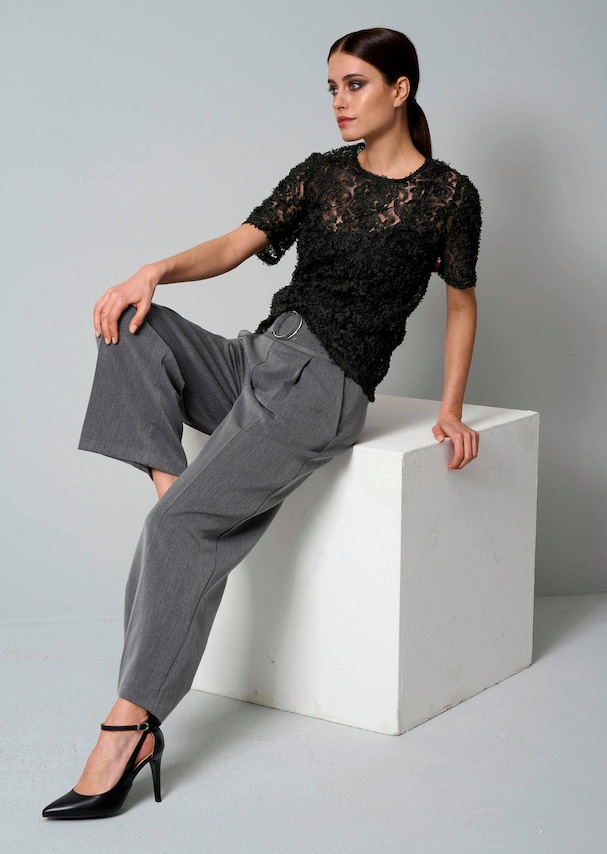 Shirt aus floraler Spitze 3