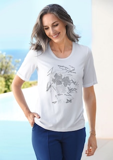 T-shirt entièrement parcouru de pierres scintillantes thumbnail 7
