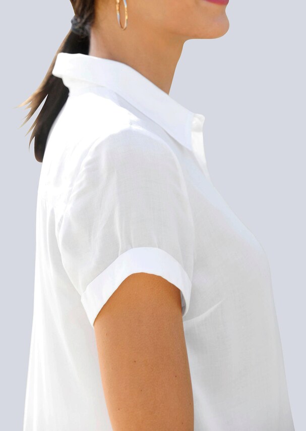 Bluse mit verlängertem Rückteil 3